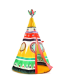Tipi multicolore