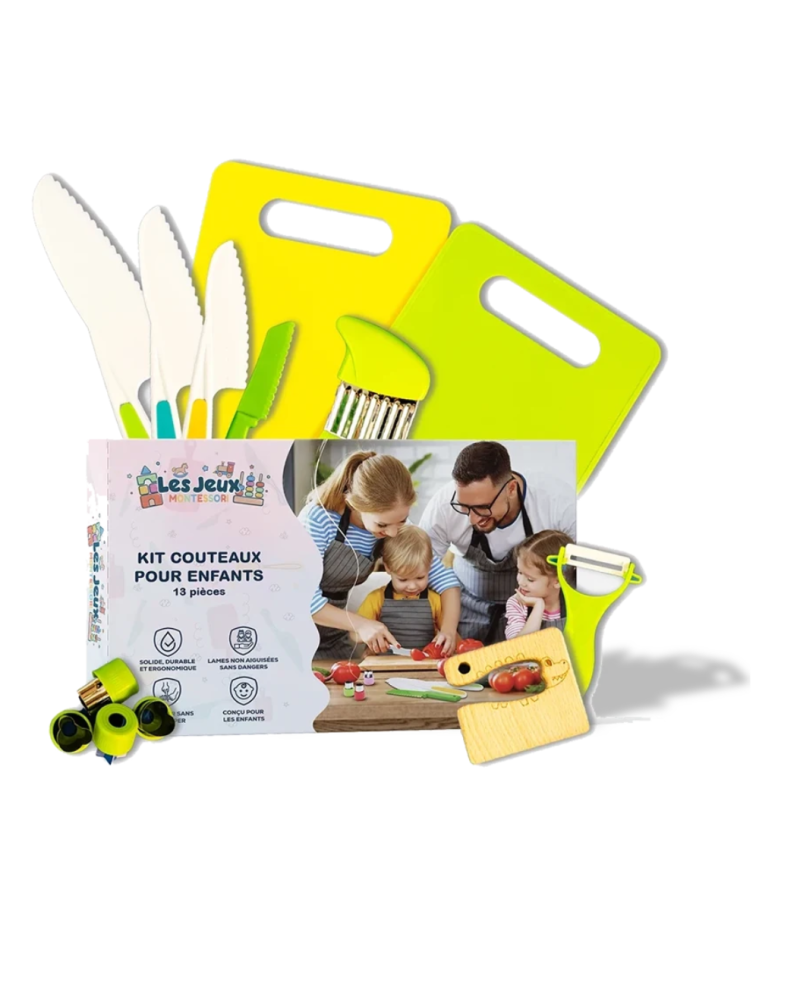 Kit couteau 13 pièces Montessori Kit couteau 13 pièces Montessori