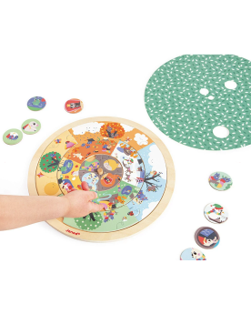 Puzzle d'Observation - Jardin