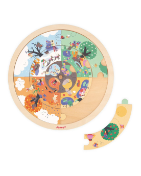 Puzzle d'Observation - Jardin