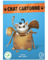 Chat cartonne