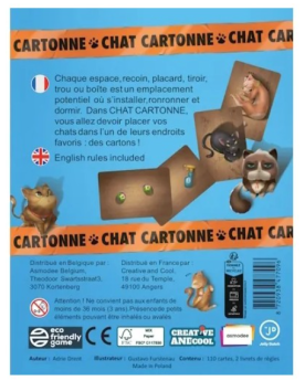 Chat cartonne
