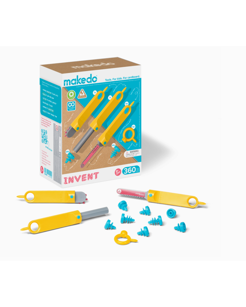 Makedo kit Invent 360 pièces
