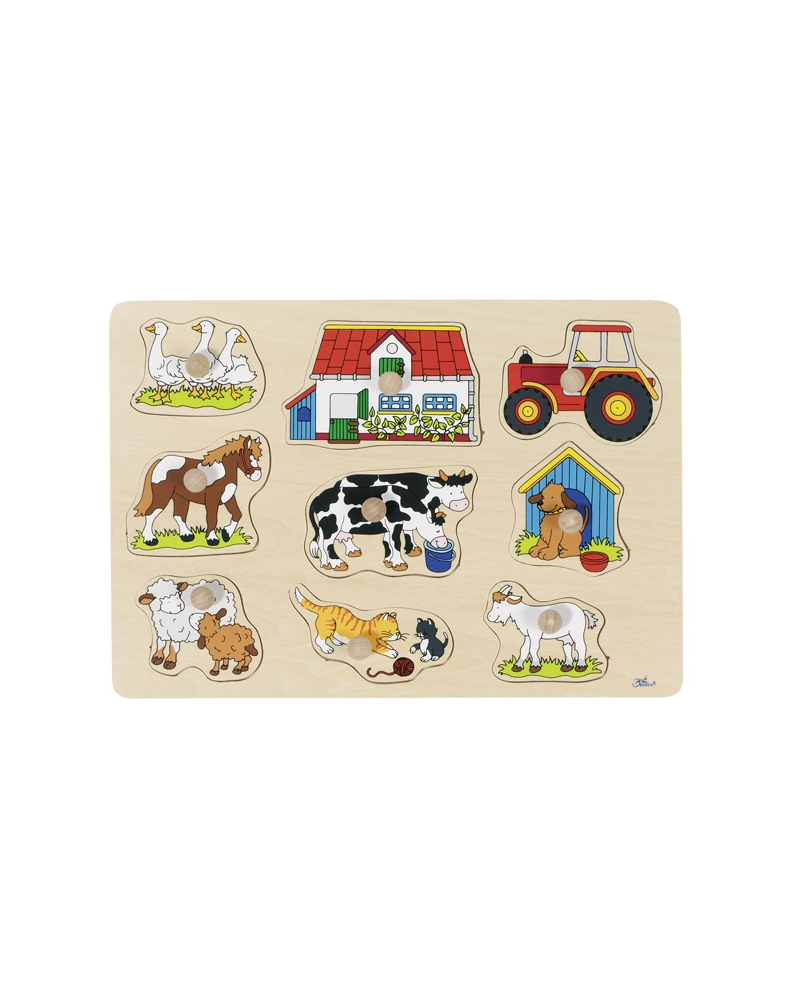 Puzzle 9 pièces Ferme I Puzzle 9 pièces Ferme I