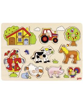 Puzzle 9 pièces Ferme II