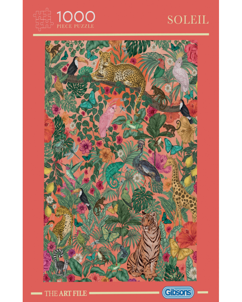 Puzzle 1000 pièces Parapluies – Serpent à Lunettes