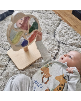 Roue à billes multicolores