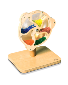 Roue à billes multicolores