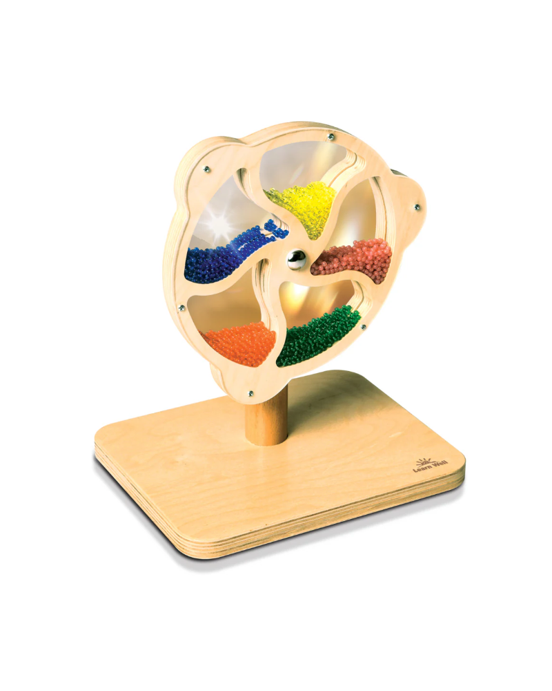 Roue à billes multicolores