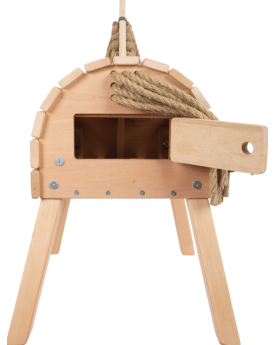 Cheval de bois compact