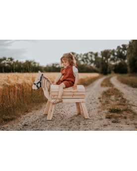 Cheval de bois compact