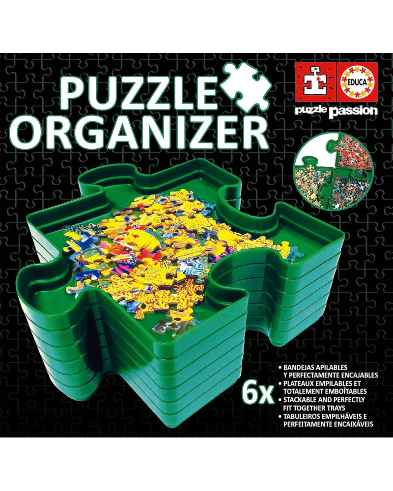 6 Plateaux de tri pour puzzle