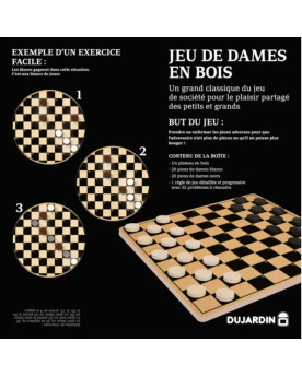 Jeu de dames «Chat et souris» – Serpent à Lunettes
