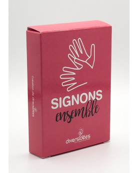Jeu de cartes : Signons ensemble