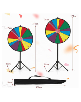 Roue de la fortune 140 à 170 cm diam 76 cm