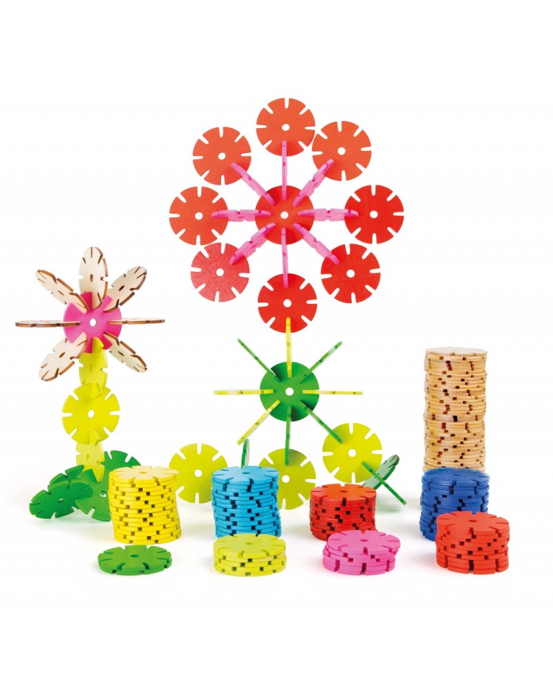 Jeu d'assemblage « Petites fleurs » Jouets à assembler  – Serpent à Lunettes