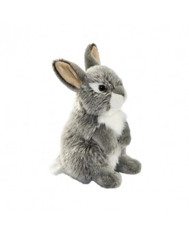 Lapin gris assis 17 cm Anima  – Serpent à Lunettes