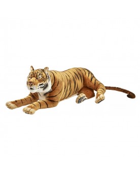 Tigre brun couché 150 cm Hansa  – Serpent à Lunettes