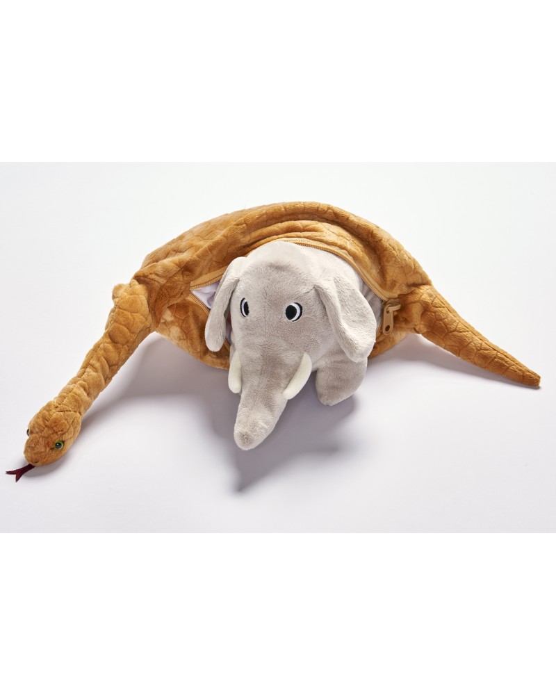 Range doudou Boa Petit Prince 60 cm Anima  – Serpent à Lunettes