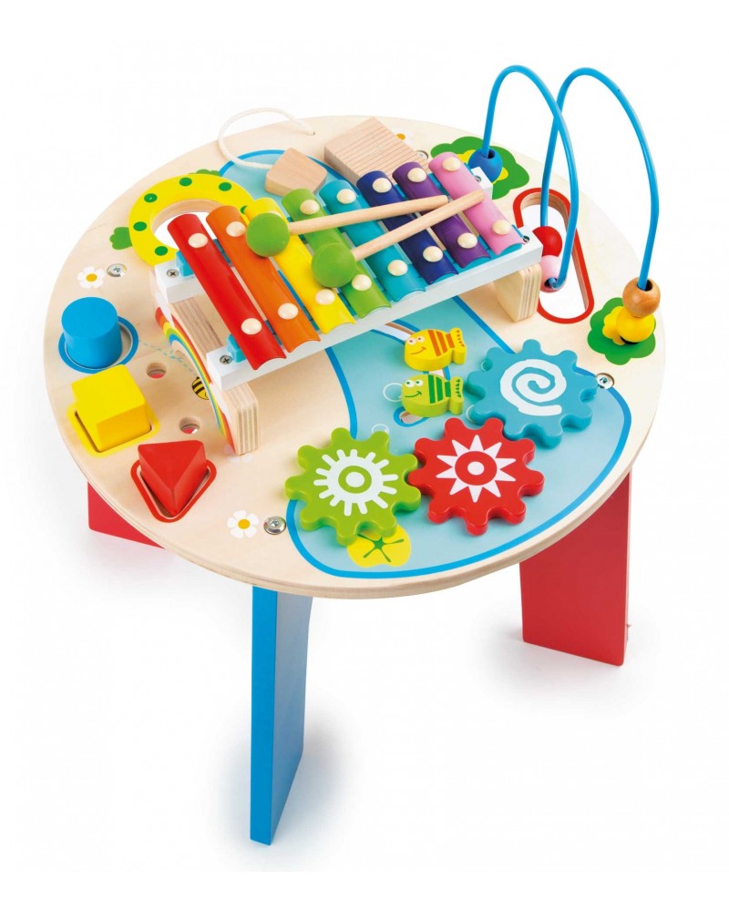 Table de motricité et de musique « 2 en 1 » Jouets de motricité  – Serpent à Lunettes