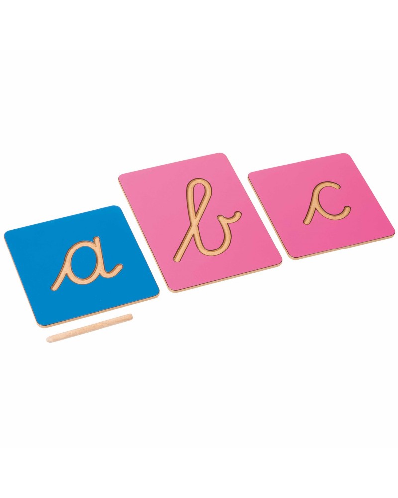 Lettres cursives creuses: Alphabet international Langage  – Serpent à Lunettes