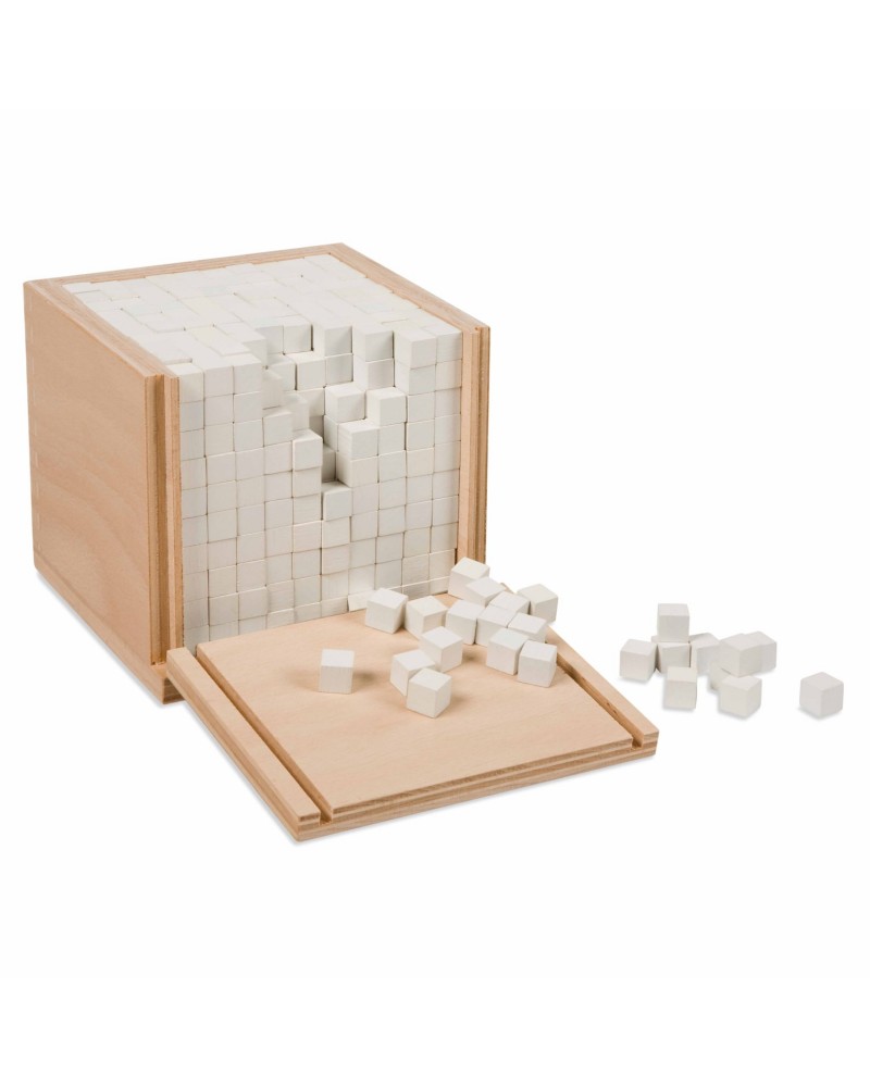 Coffret "Volume" avec 1000 cubes Mathématiques  – Serpent à Lunettes