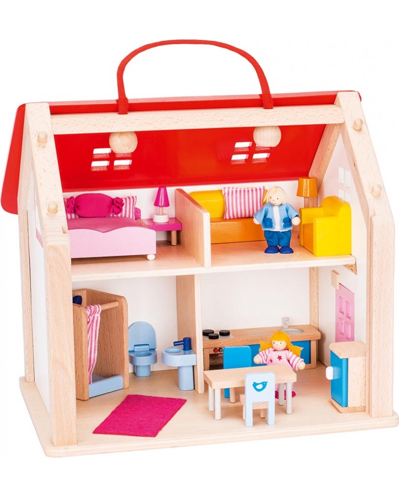 Poupées, accessoires poupées et maisons de poupées Maison de poupée