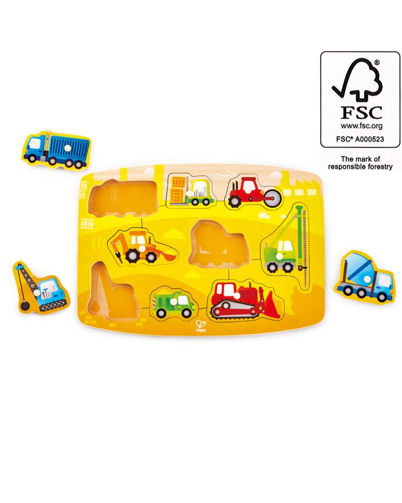 Puzzle à boutons "Chantier" Puzzles – Serpent à Lunettes Puzzle à boutons "Chantier" Puzzles – Serpent à Lunettes