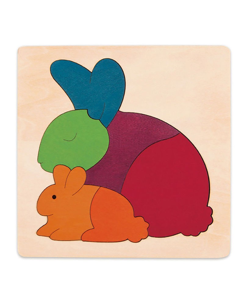 Puzzle Lapin arc-en-ciel Puzzles  – Serpent à Lunettes