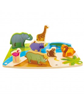 Puzzle Animaux sauvages Puzzles  – Serpent à Lunettes