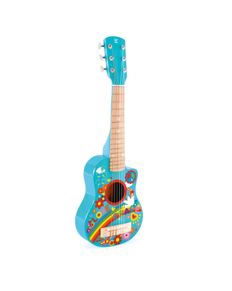 Mini guitare Flower power Instruments de musique  – Serpent à Lunettes