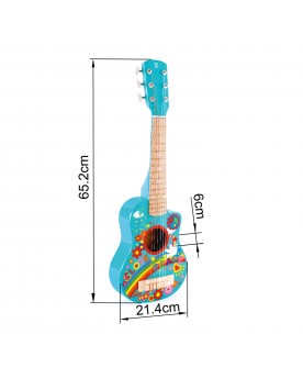 Mini guitare Flower power Instruments de musique  – Serpent à Lunettes