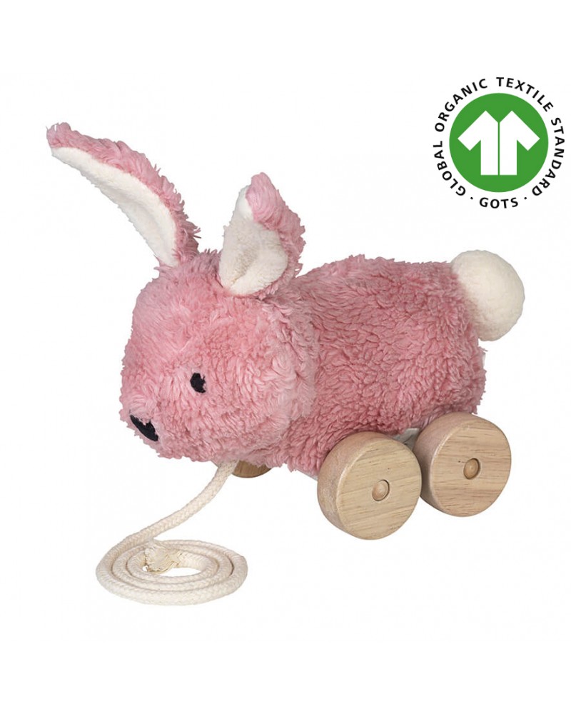 Lapin à tirer bio Jouets à tirer et pousser  – Serpent à Lunettes