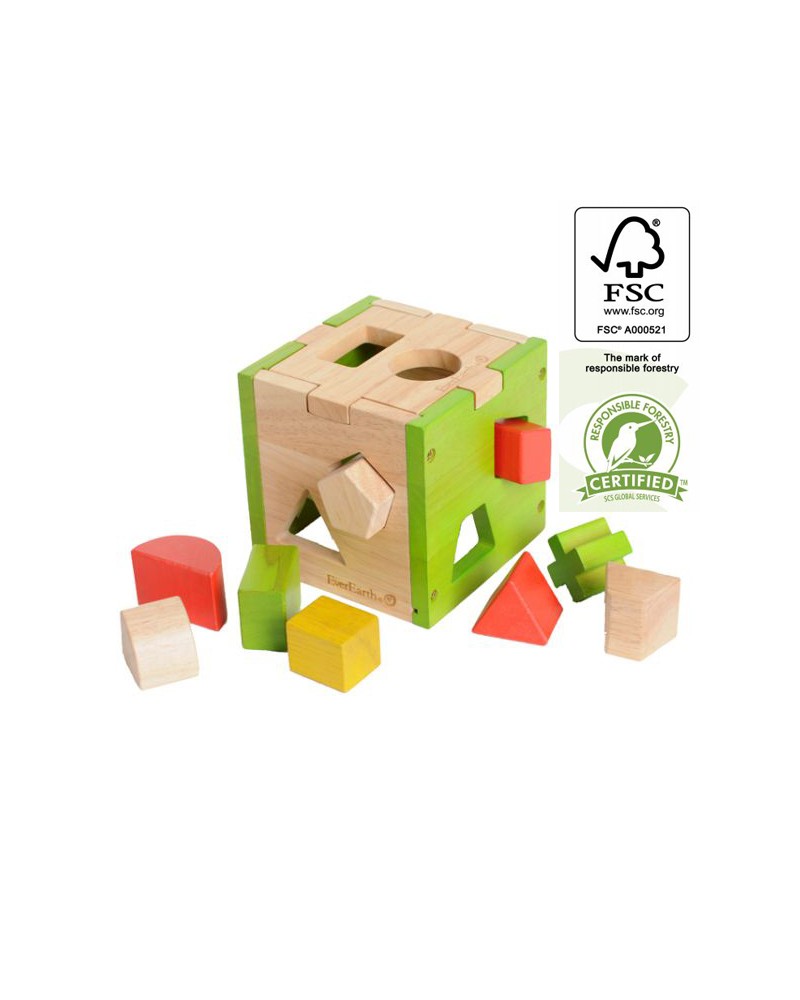Cube à formes géométriques Jouets à empiler ou encastrer  – Serpent à Lunettes