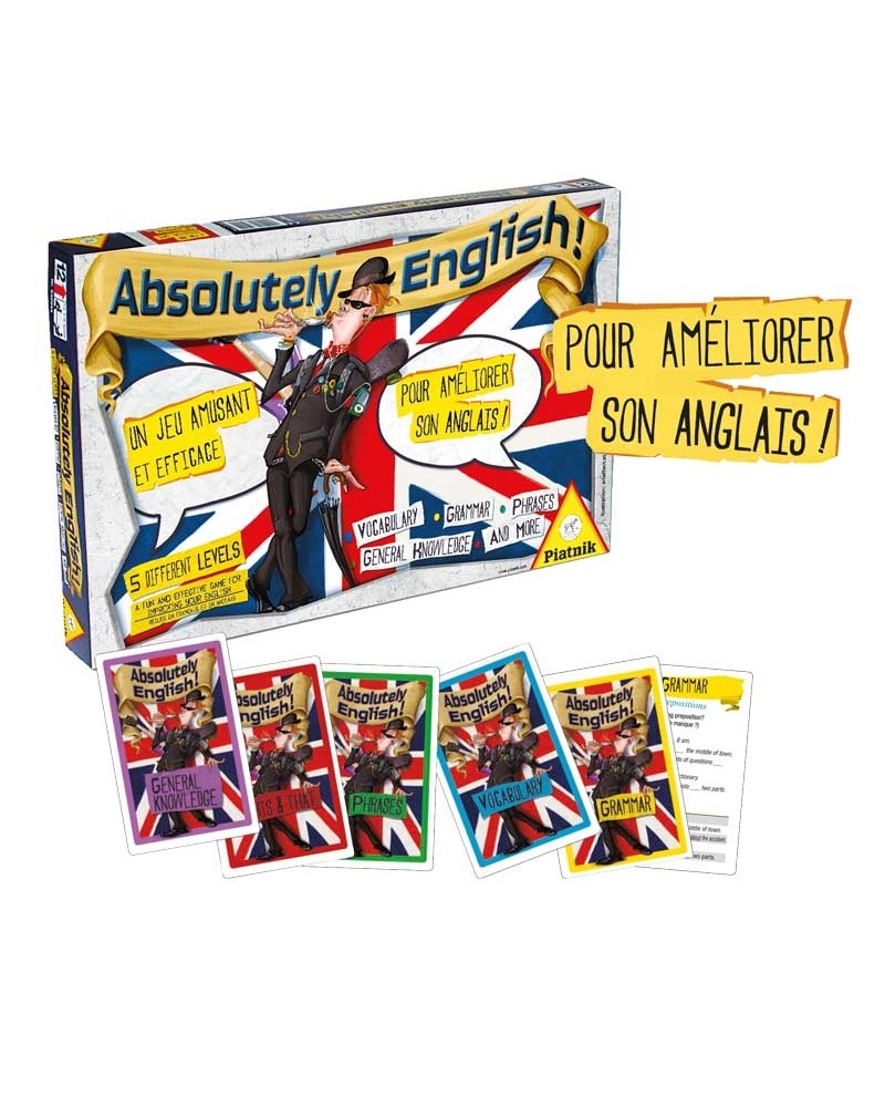 Absolutely English ! Pour 2 et plus – Serpent à Lunettes Absolutely English ! Pour 2 et plus – Serpent à Lunettes