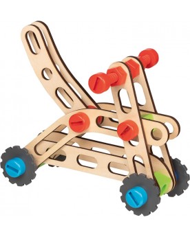 Valise avec kit de construction de véhicules Jouets à assembler  – Serpent à Lunettes