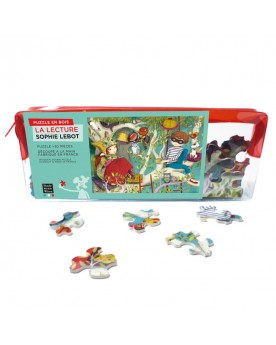 Puzzle enfant en bois Laure Cacouault : Les pompiers