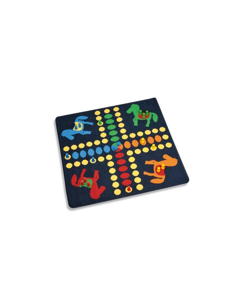 Tapis de jeu "Les petits chevaux" Pour 2 et plus  – Serpent à Lunettes