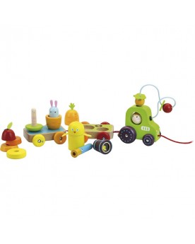 Jour de récolte : tracteur multi-activités Jouets de motricité  – Serpent à Lunettes