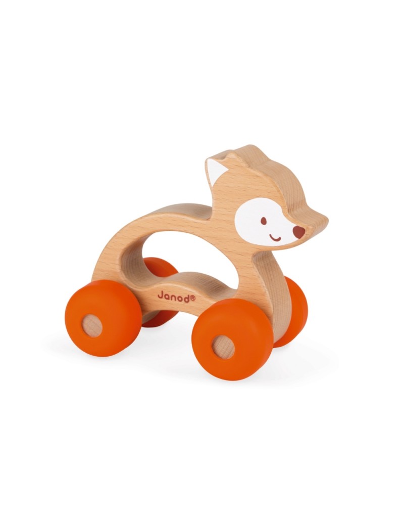 Renard à promener Baby pop Jouets à tirer et pousser  – Serpent à Lunettes