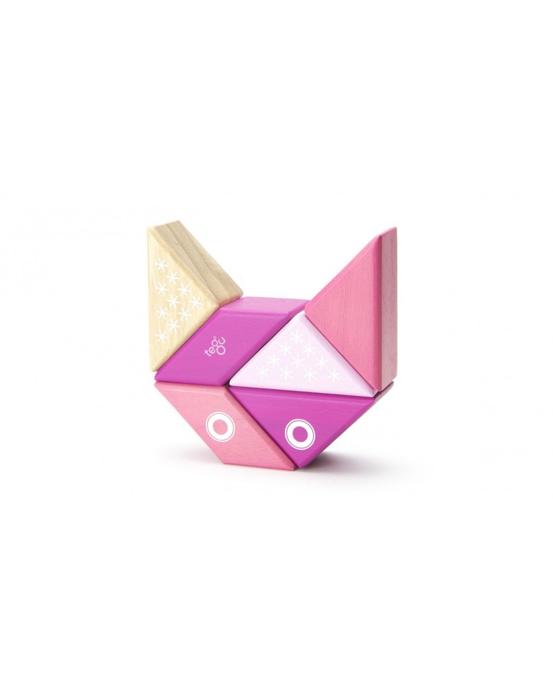 Jeu magnétique en bois Pocket buddy Chaton Blocs de construction  – Serpent à Lunettes