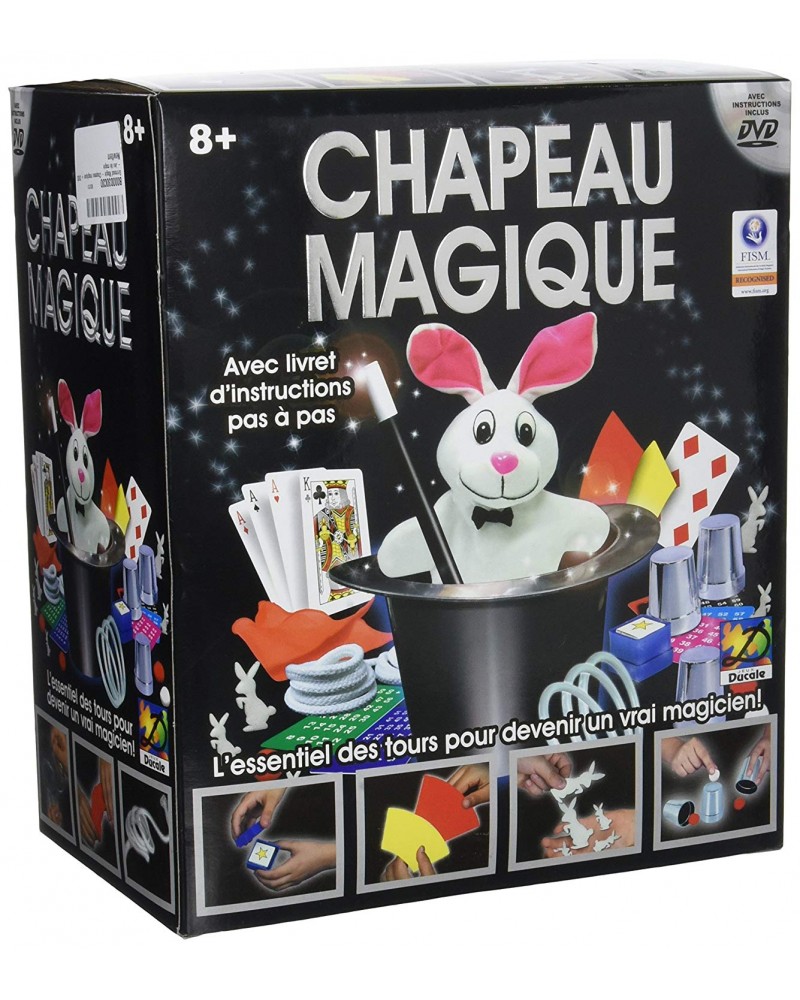 Magic Secrets, Coffret de Magie, 158 Tours, Ensemble de Magie pour Enfants,  Comprend Une Baguette Magique, Chapeau magique etc - Cdiscount Jeux - Jouets