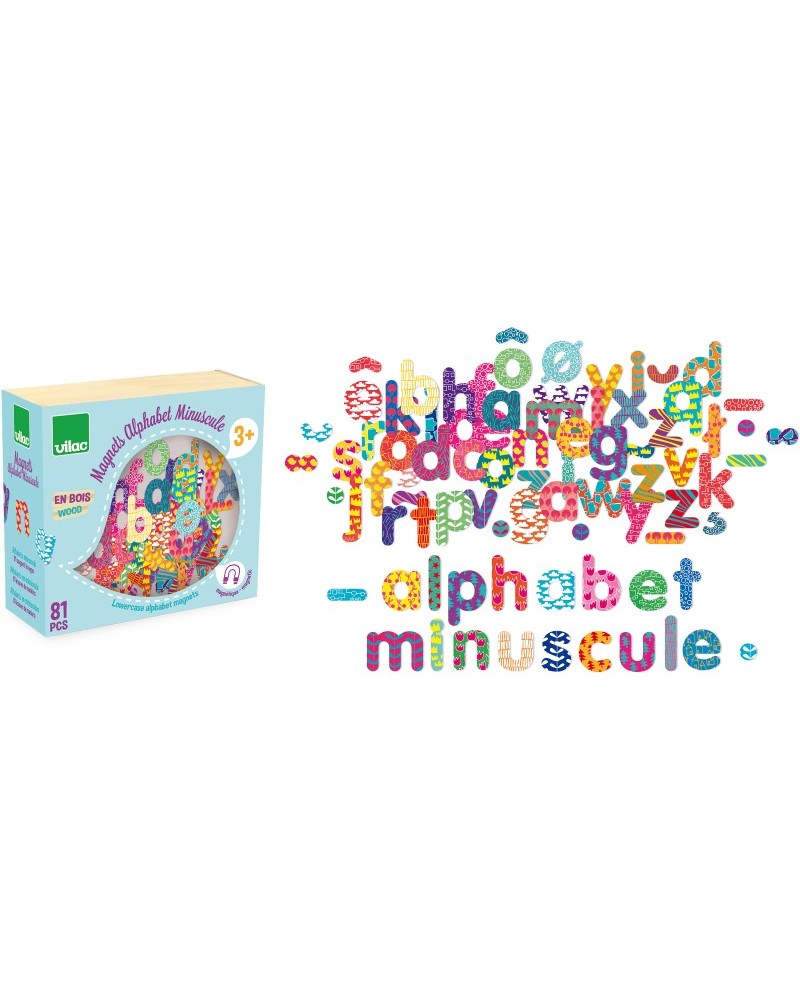 Lettres magnétiques en plastique pour réigérateur, Alphabet, jouet coloré pour le compte de sort, jeux d'apprentissage éducatifs, jouet préscolaire pour enfant  26