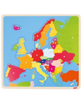 Puzzle "Europe" Puzzles  – Serpent à Lunettes