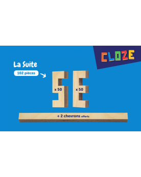 Cloze la suite Jouets à assembler  – Serpent à Lunettes