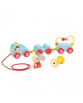 Bunny's train Jouets à tirer et pousser  – Serpent à Lunettes