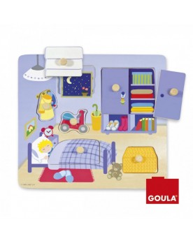 Puzzle encastrement Chambre d'enfant Jouets à empiler ou encastrer  – Serpent à Lunettes