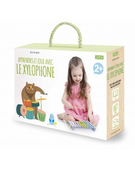 Apprend et joue avec le xylophone Instruments de musique  – Serpent à Lunettes