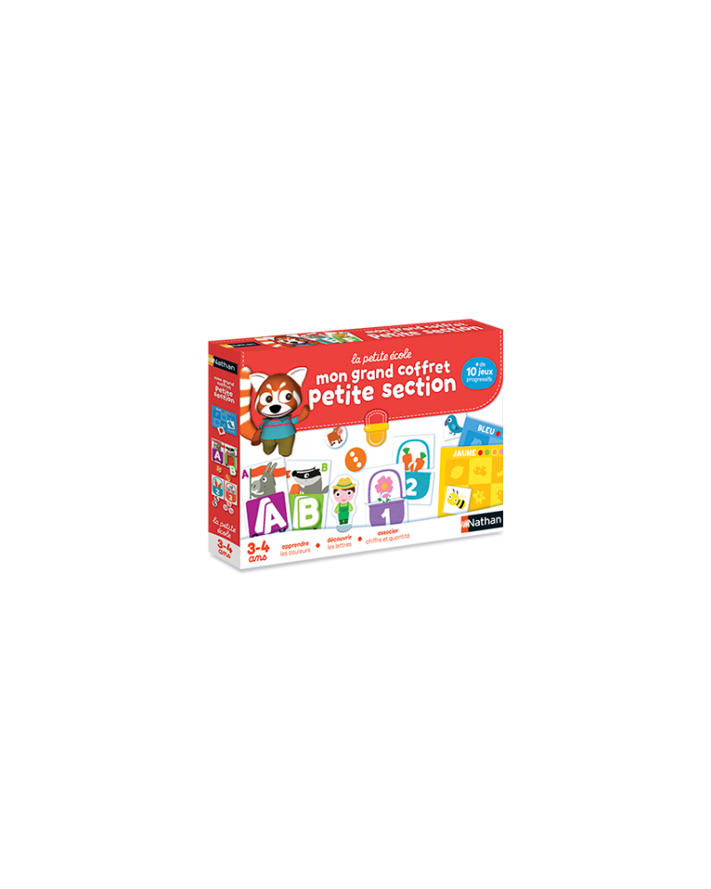 Le grand coffret des 3-4 ans Loisirs créatifs, construction, science  – Serpent à Lunettes