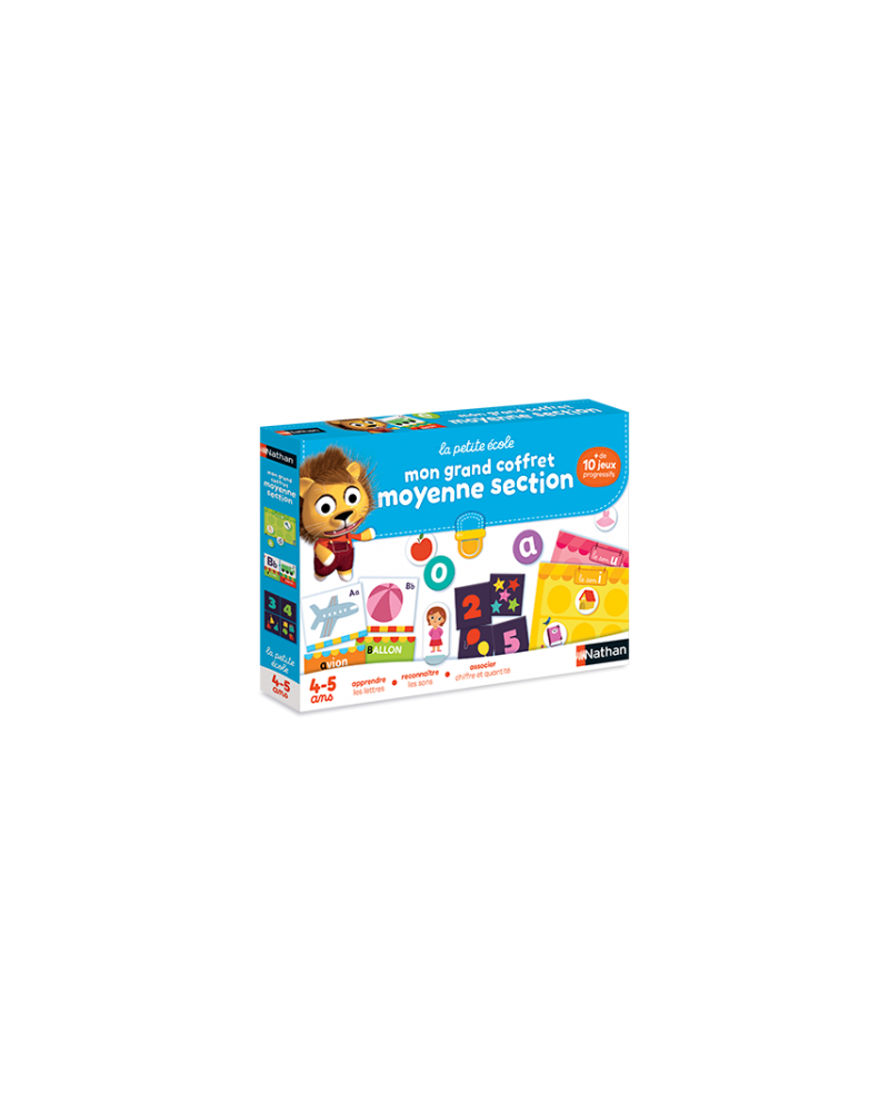 Le grand coffret des 4-5 ans Loisirs créatifs, construction, science  – Serpent à Lunettes